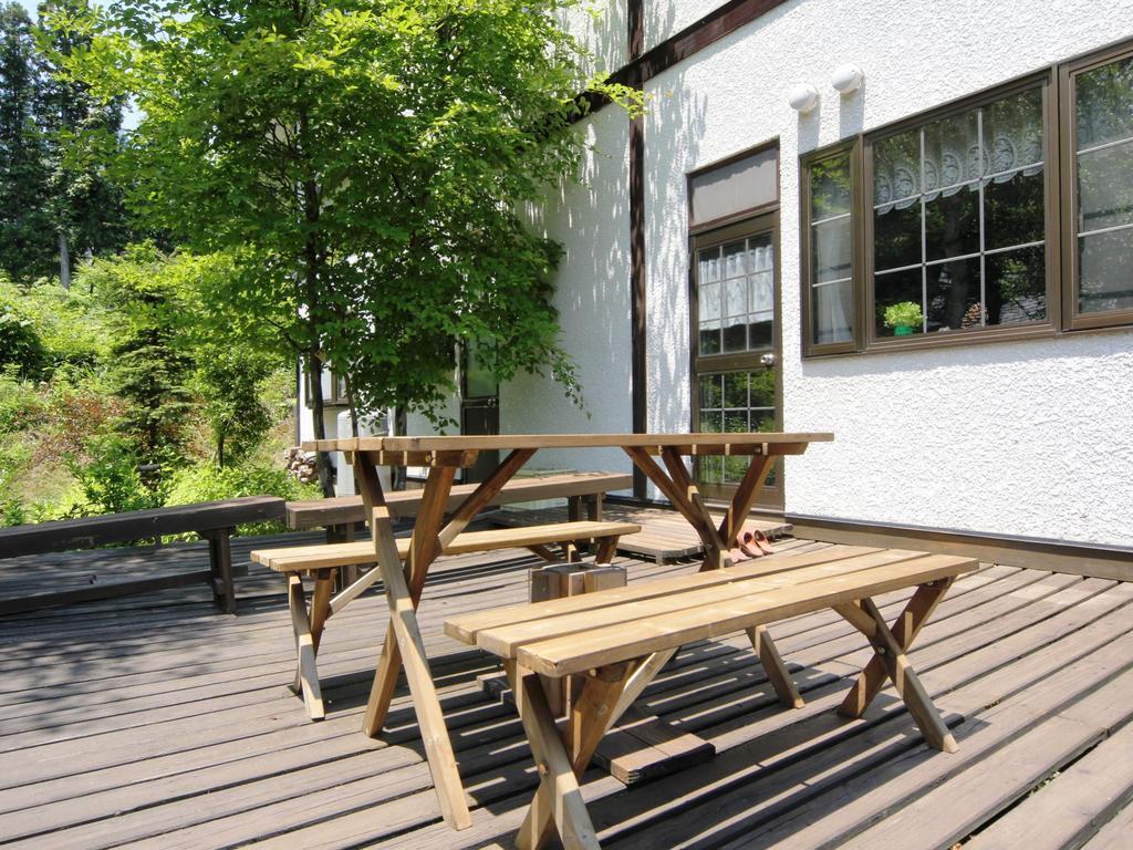 Pension Morinokaze Hakuba Exterior foto